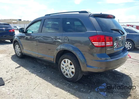 2019 Dodge Journey Se Value Package из США, поврежденный, VIN 3C4PDCAB4KT856461